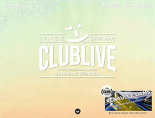 Tablet Screenshot of antoine.clublive.fr